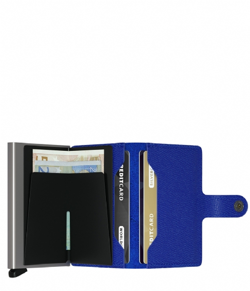 Secrid Pasjes portemonnee Miniwallet Crisple crisple cobalt